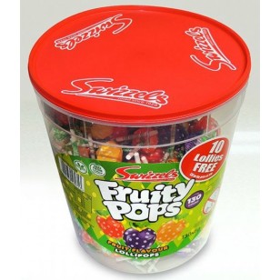 SWIZZELS Fruity Pops x120+10